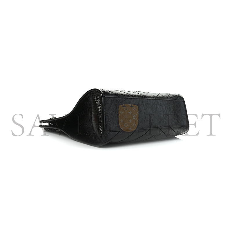 YSL LARGE NIKI SHOPPING BAG BLACK 889165 (33*27*11.5cm)